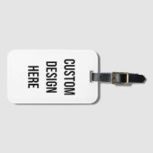 luggage tags custom design gepäckanhänger (Vorderseite (Horizontal))