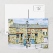 'Lugger Inn (Polruan)' Postkarte (Vorne/Hinten)