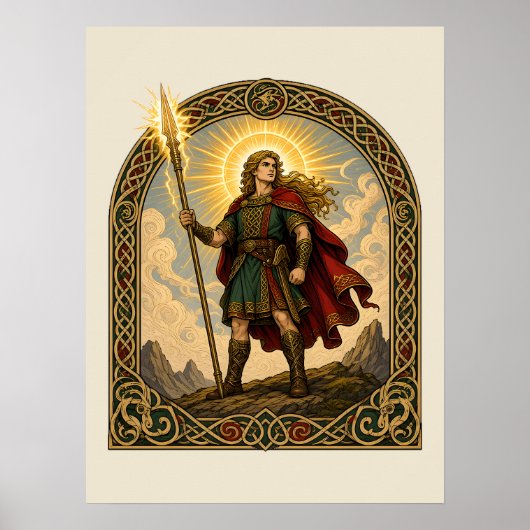 Lugh mit dem langen Arm Poster (Vorne)