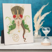 Lughnasadh Goddess Tailtiu Fotoplatte (Seite)