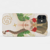 Lughnasadh-Göttinnen-Porträt Case-Mate iPhone Hülle (Rückseite (Horizontal))