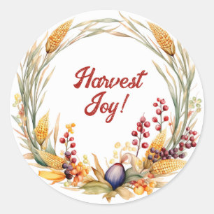 Lughnasadh Party Collection - Vintag Nordica Runder Aufkleber