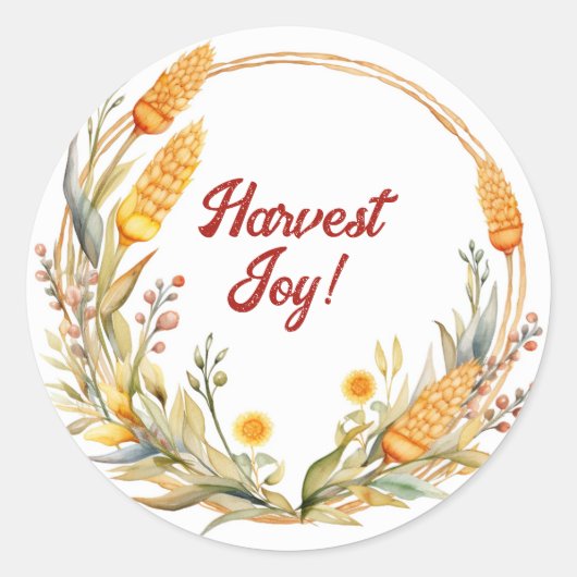 Lughnasadh Party Collection - Vintag Nordica Runder Aufkleber (Vorderseite)