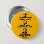Lügner, Diebe und Politiker Button (Vorne & Hinten)