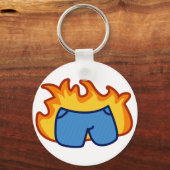 Lügner, Lügner, Ameisen am Feuer Schlüsselanhänger (Vorderseite)