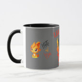 Lügner, Lügner, Hose in Flammen Tasse (Links)