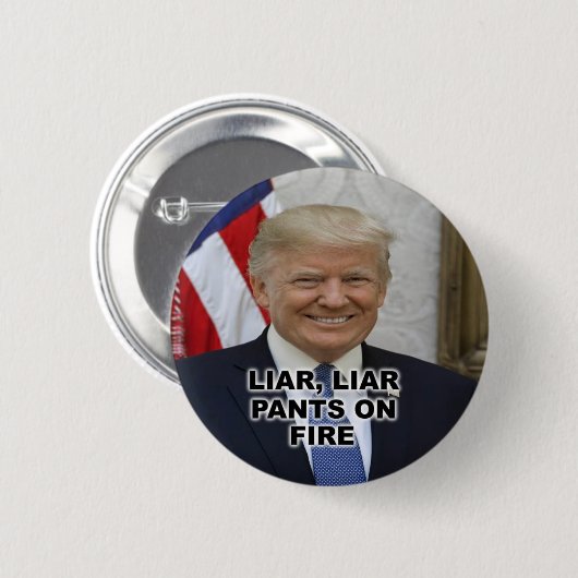 LÜGNER, LÜGNER-HOSEN AUF FEUER BUTTON (Vorne & Hinten)