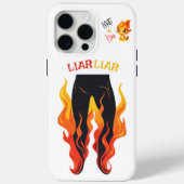 Lügner, Lügner, Pant's on Fire Case-Mate iPhone Hülle (Rückseite)