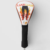 Lügner, Lügner, Pant's on Fire Golf Headcover (Vorderseite)