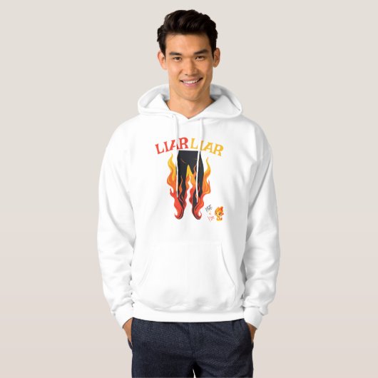 Lügner, Lügner, Pant's on Fire Hoodie (Vorne ganz)