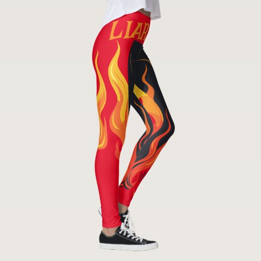 Lügner, Lügner, Pant's on Fire Leggings (Rechts)