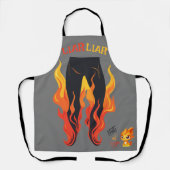 Lügner, Lügner, Pant's on Fire Schürze (Vorderseite)