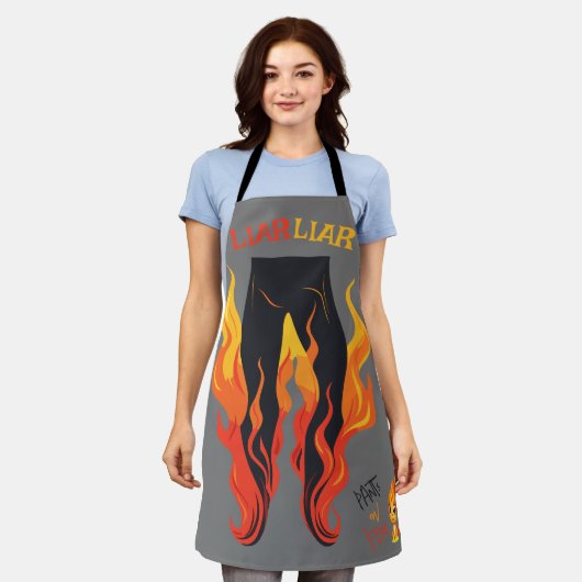 Lügner, Lügner, Pant's on Fire Schürze (Getragen)