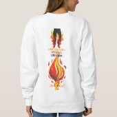Lügner, Lügner, Pant's on Fire Sweatshirt (Rückseite)