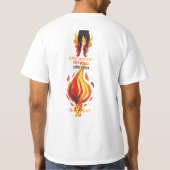Lügner, Lügner, Pant's on Fire T-Shirt (Rückseite)