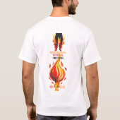 Lügner, Lügner, Pant's on Fire T-Shirt (Rückseite)