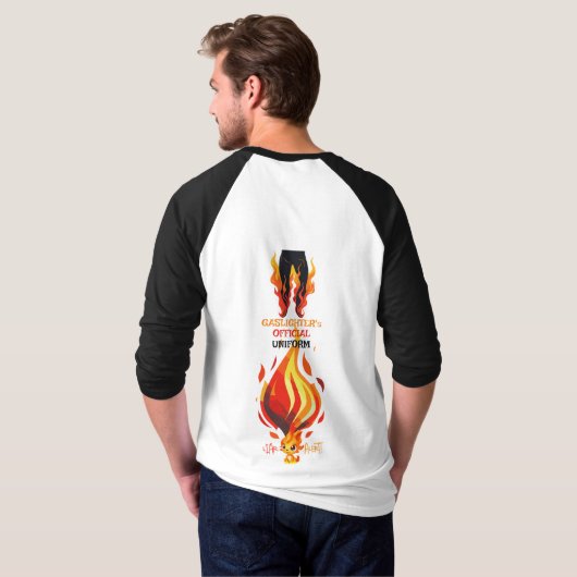Lügner, Lügner, Pant's on Fire T-Shirt (Schwarz voll)