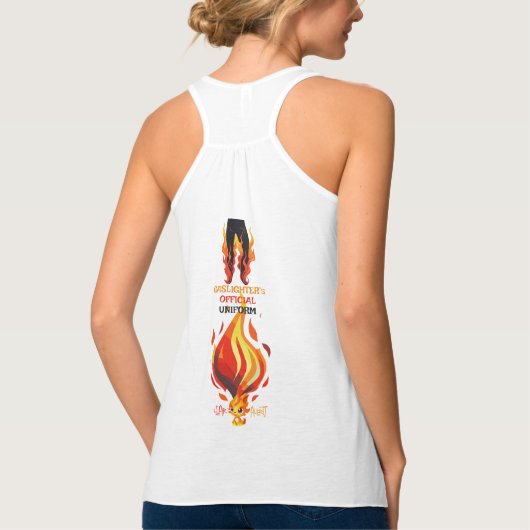 Lügner, Lügner, Pant's on Fire Tank Top (Rückseite)