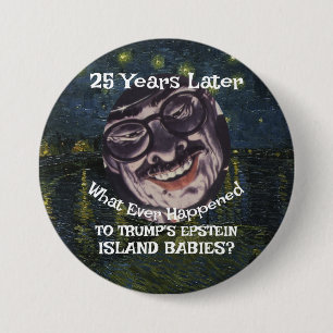 Lügner Trump Epstein Insel Dateien Babys Republika Button