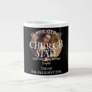Lügner Trump Kirche Staat Heiliges Römisches Reich Jumbo-Tasse