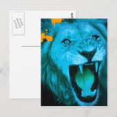 Lügnerin Postkarte (Vorne/Hinten)