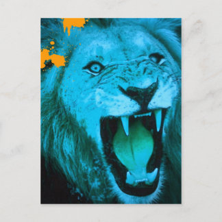Lügnerin Postkarte