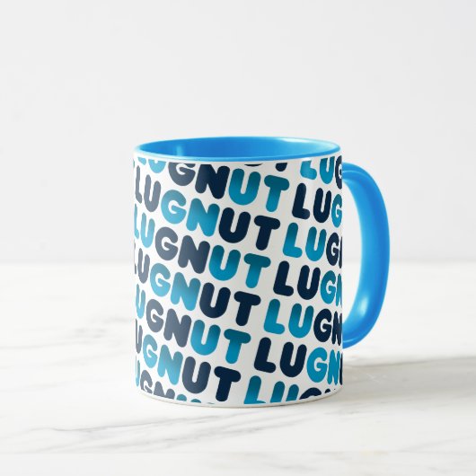Lugnut Donut Winter Tasse (VorderseiteRechts)