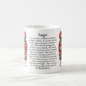 Lugo, Ursprung, Bedeutung und das Wappen Kaffeetasse (Mittel)