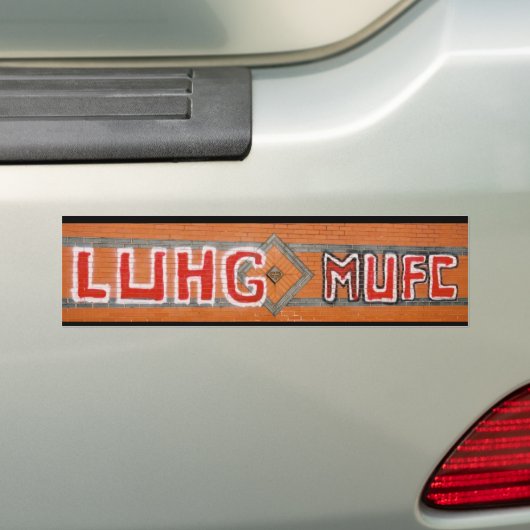 LUHG MUFC AUTOAUFKLEBER (Auf Auto)