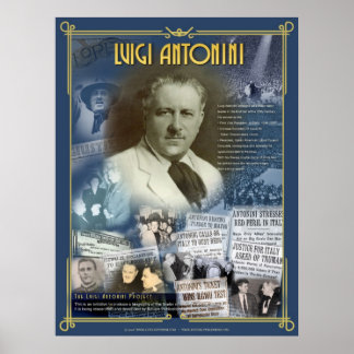Luigi Antonini Poster