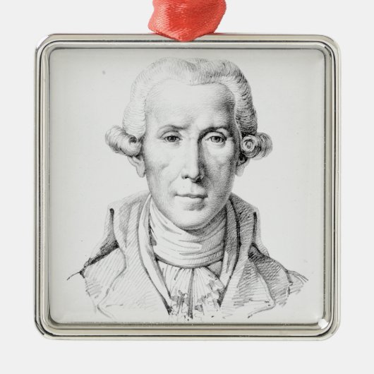 Luigi Boccherini Silbernes Ornament (Vorne)