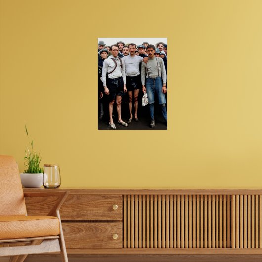 Luigi Ganna Cesare Brambilla Pierre Dane Giro d'It Poster (Wohnzimmer 2)