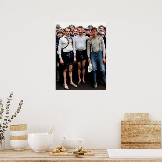 Luigi Ganna Cesare Brambilla Pierre Dane Giro d'It Poster (Küche)