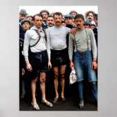 Luigi Ganna Cesare Brambilla Pierre Dane Giro d'It Poster (Vorne)