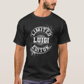 LUIGI Limited Edition Funny Personalisiert Name Jo T-Shirt (Vorderseite)
