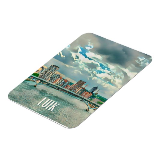 Luik Belgien Magnet (Linke Seite)