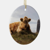 Luing Kuh auf der Insel von Islay, Schottland Keramikornament (Rechts)