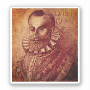 Luís de Camões Aufkleber