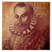 Luís de Camões Fliese (Vorderseite)