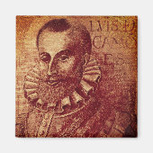 Luís de Camões Magnet (Vorne)