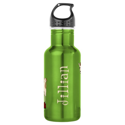 Luis Llama Edelstahlflasche (Vorderseite)