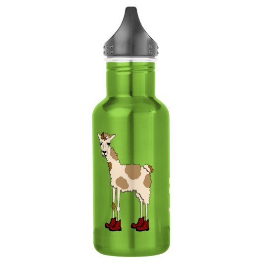 Luis Llama Edelstahlflasche (Links)