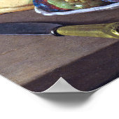 Luis Meléndez Stillleben mit Figs und Brot Poster (Ecke)