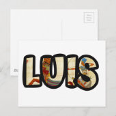 LUIS POSTKARTE (Vorne/Hinten)
