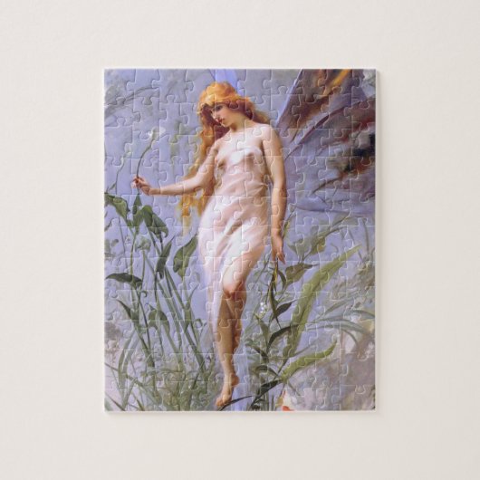 Luis Ricardo Falero: Lilien-Fee Puzzle (Vertikal)