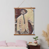 Luisa Capetillo Wandteppich Mit Holzrahmen (Schlafzimmer)