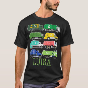 Luisa Trash Truck für Kids Collector Ecologist Gar T-Shirt