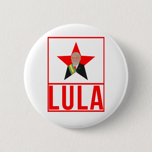 Luiz Inacio Lula da Silva Button (Vorderseite)