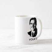 Luiz Inácio Lula da Silva Kaffeetasse (VorderseiteRechts)