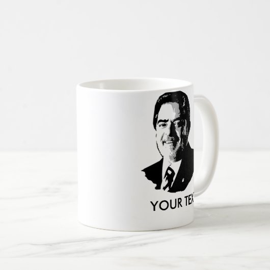 Luiz Inácio Lula da Silva Kaffeetasse (VorderseiteRechts)